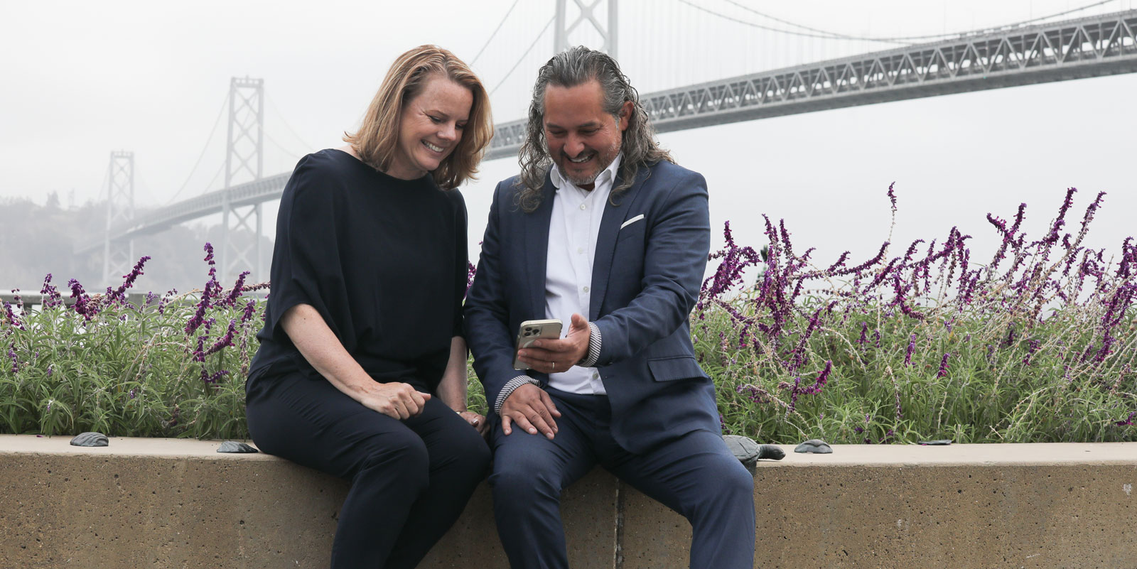 JC and Heather Gonzales San Francisco Bridge